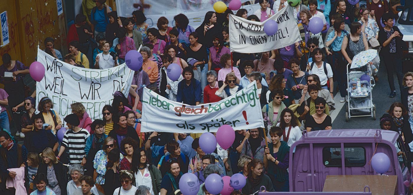 sciopero delle donne 1991